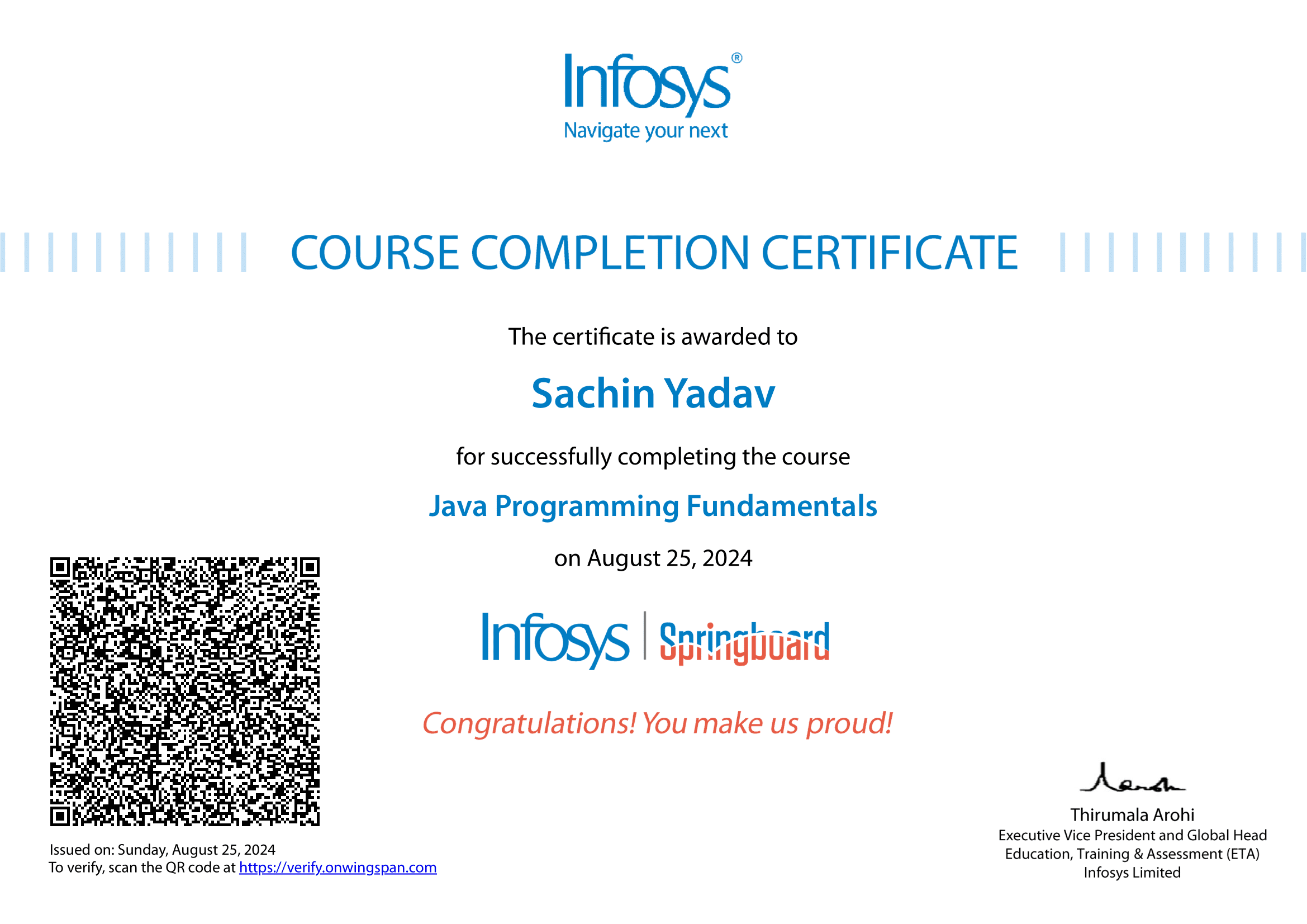 Java Fundamentals